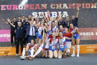SRBIJA PRVAK EUROPE: Odbojkašice za zlato pobijedile reprezentaciju Nizozemske 