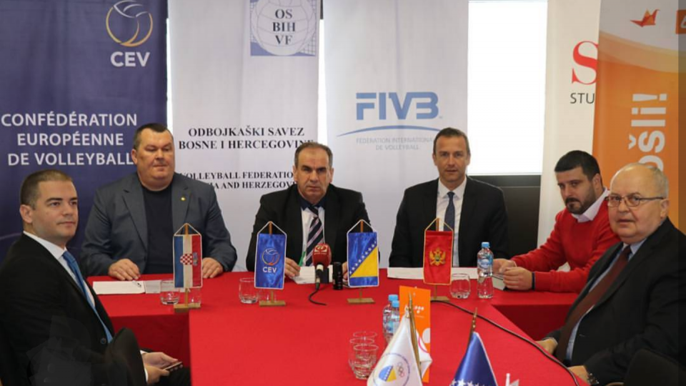 U SARAJEVU POTPISAN SPORAZUM O SURADNJI HRVATSKOG ODBOJKAŠKOG SAVEZA, ODBOJKAŠKOG SAVEZA CRNE GORE I ODBOJKAŠKOG SAVEZA BOSNE I HERCEGOVINE
