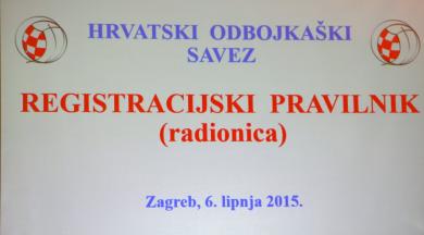 Održana radionica " Primjena registracijskog pravilnika HOS-a"