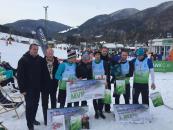 Predstavnici HOS-a na 2.turniru Sberbank SnowVolley 2016 Kranjska Gora