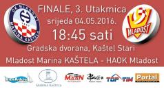 TREĆA UTAKMICA ZA PRVAKA HRVATSKE